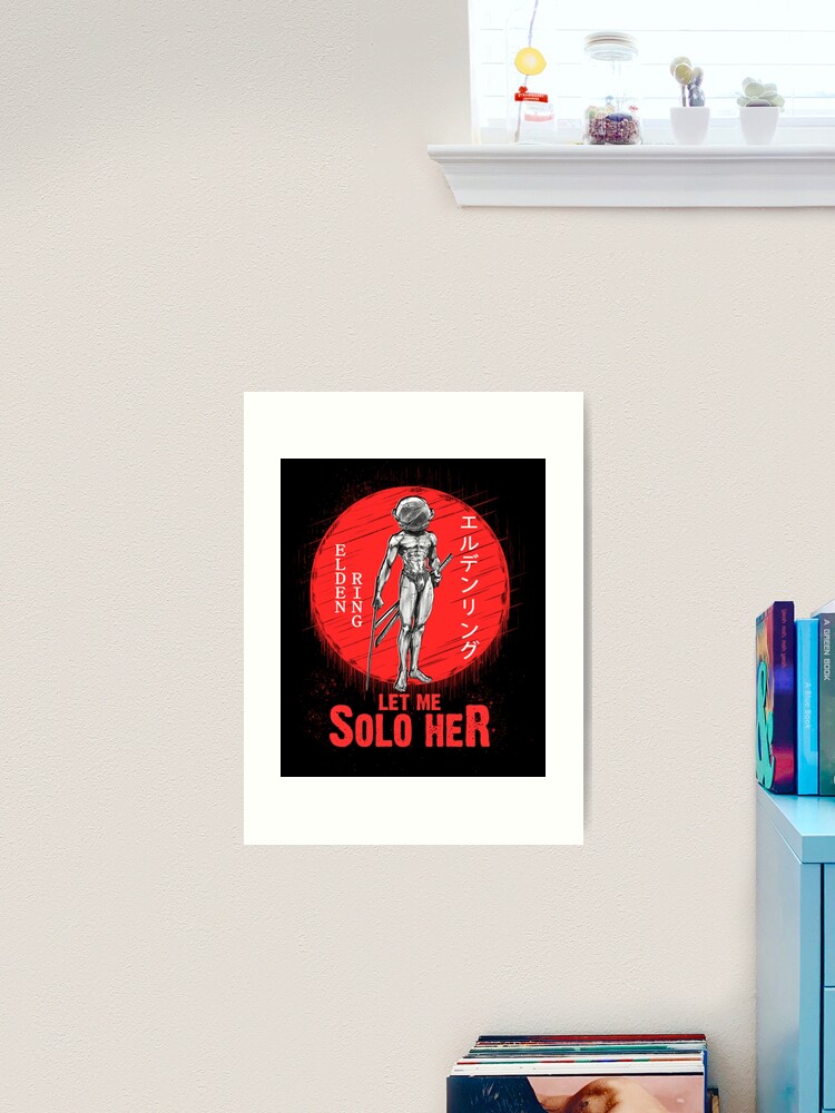 Let Me Solo Her  Poster for Sale by wizarden45