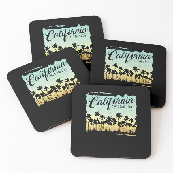Item preview, California Beach Surfing Ocean Summer Vacation Retro Vintage designed and sold by osborange.
