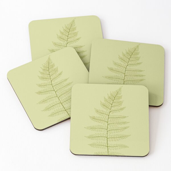 Item preview, Green ferns pattern. Botanical illustration. designed and sold by helga-wigandt.