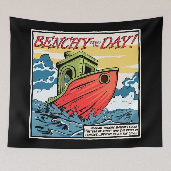 Item preview, Benchy saves the Day! designed and sold by FibreGrease.