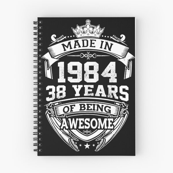 Item preview, Made In 1984 38 Years Of Being Awesome Classic Birthday designed and sold by AraJordeStore.