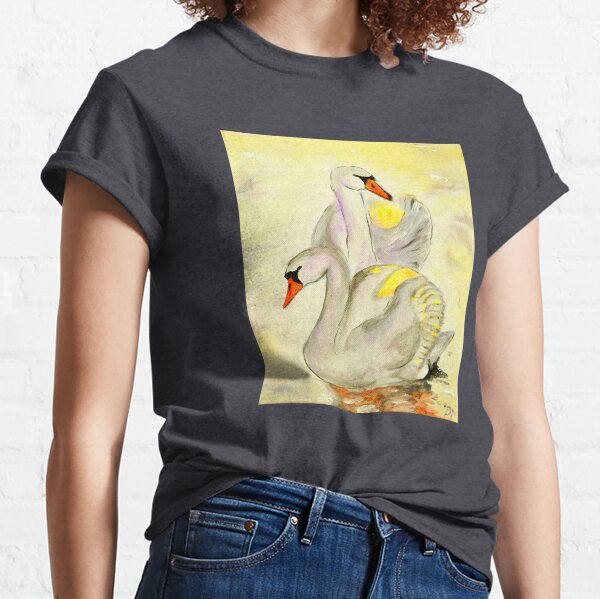 Swans Couple Classic T-Shirt