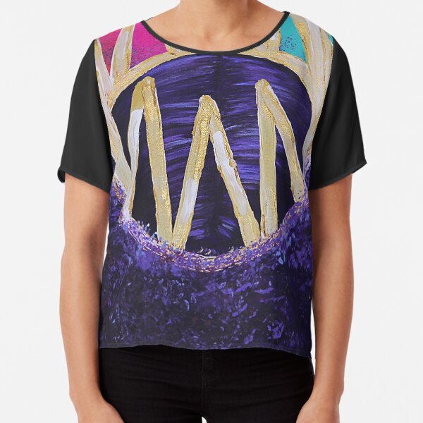 GRAFFITI QUEEN Chiffon Top