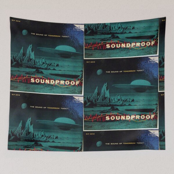 Item preview, Soundproof, UFO, Flying Saucer, 1950's Lounge cover designed and sold by Vintaged.