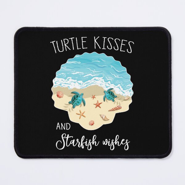 Item preview, Cute Turtle Kisses Ocean Sea Turtles Lover Starfish Beach Protector designed and sold by tuanitus.
