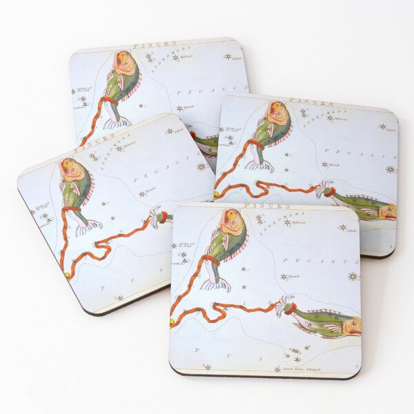 Item preview, Antique Pisces Constellation designed and sold by jadeandjester.