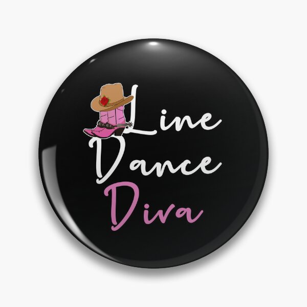 Item preview, Line Dance Diva Line Dancing Line Dancer Cowgirl designed and sold by theshirtinator.