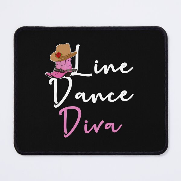 Item preview, Line Dance Diva Line Dancing Line Dancer Cowgirl designed and sold by theshirtinator.
