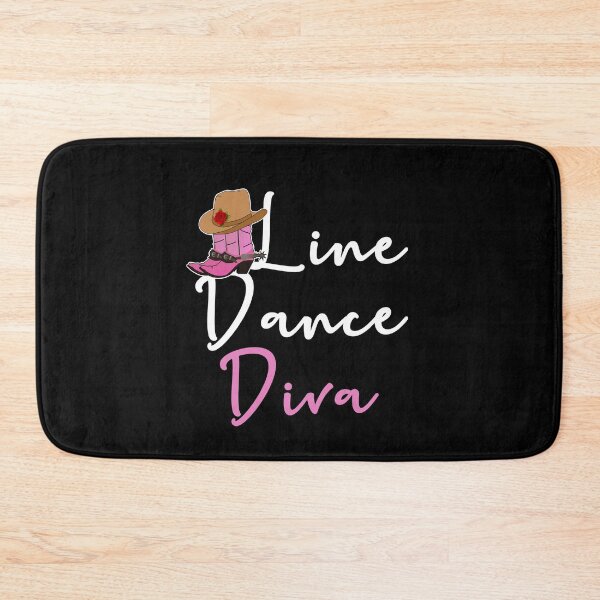 Item preview, Line Dance Diva Line Dancing Line Dancer Cowgirl designed and sold by theshirtinator.