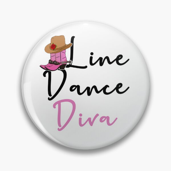 Item preview, Line Dance Diva Line Dancing Line Dancer Cowgirl designed and sold by theshirtinator.