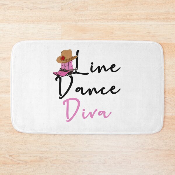 Item preview, Line Dance Diva Line Dancing Line Dancer Cowgirl designed and sold by theshirtinator.