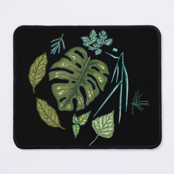 Item preview, Green leaves pattern designed and sold by smalldrawing.