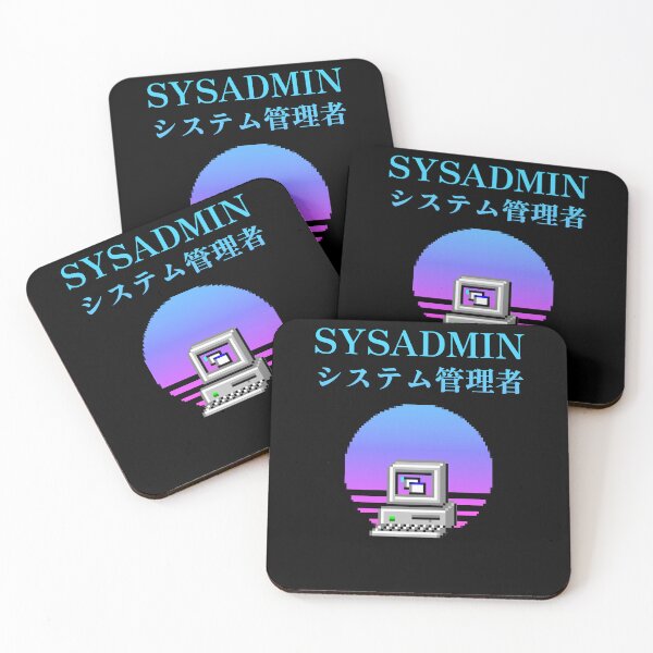 Item preview, Sysadmin - システム管理者 | Vaporwave japanese sysadmin designed and sold by CodingStore  ★★★★★.