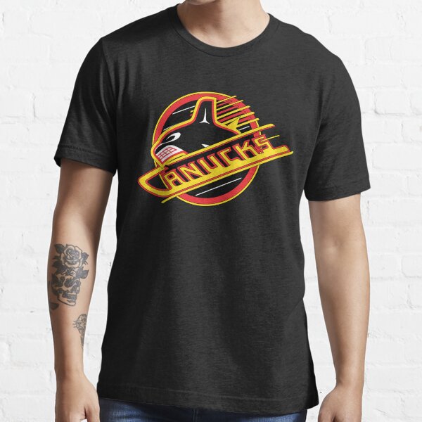 "Retro canucks fan logo vancouver" Tshirt for Sale by PaulKehl Redbubble hockey tshirts