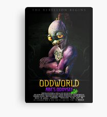 Abe's Oddysee the movie Metal Print