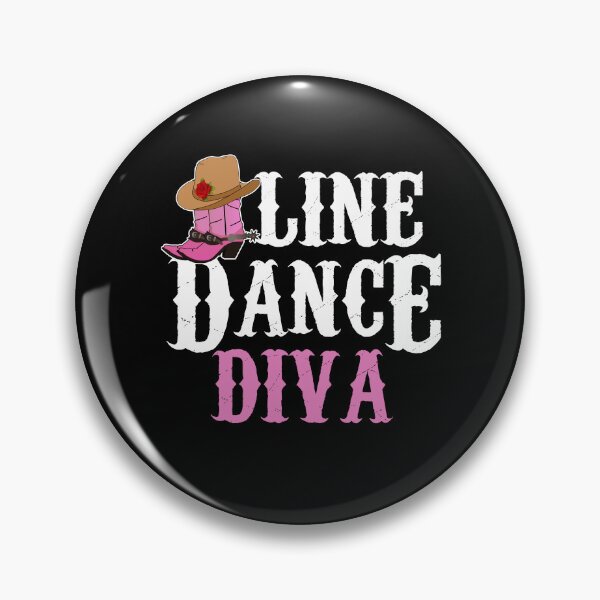 Item preview, Cute Line Dance Diva Line Dancing Line Dancer Cowgirl designed and sold by theshirtinator.