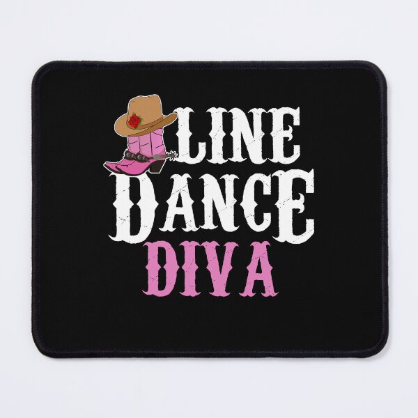 Item preview, Cute Line Dance Diva Line Dancing Line Dancer Cowgirl designed and sold by theshirtinator.
