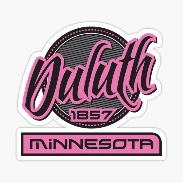 Item preview, Duluth, Minnesota, USA. Lettering. Violet color designed and sold by Dmitry Sytnikov.