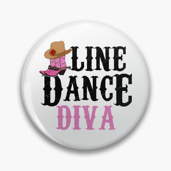 Item preview, Cute Line Dance Diva Line Dancing Line Dancer Cowgirl designed and sold by theshirtinator.
