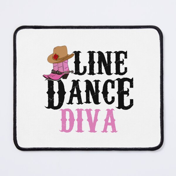 Item preview, Cute Line Dance Diva Line Dancing Line Dancer Cowgirl designed and sold by theshirtinator.