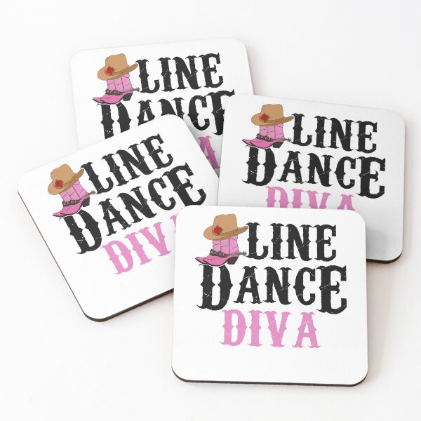 Item preview, Cute Line Dance Diva Line Dancing Line Dancer Cowgirl designed and sold by theshirtinator.