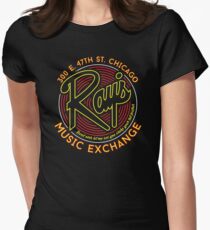 Ray’s Music Exchange - Bend Over Shake Variant Women's Fitted T-Shirt