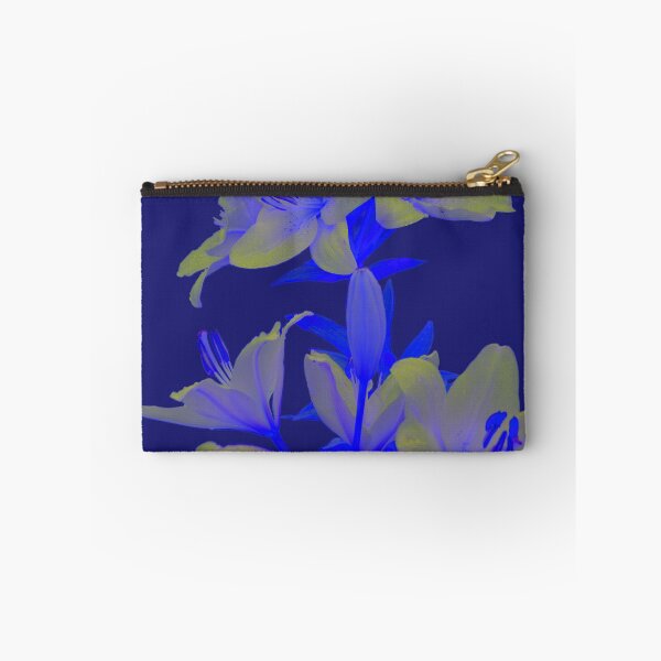 Item preview, Lilies on Blue Background designed and sold by Alternative Perspectives.