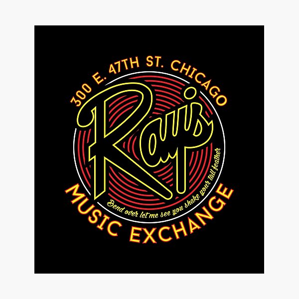Item preview, Ray’s Music Exchange designed and sold by Candywrap Studio.