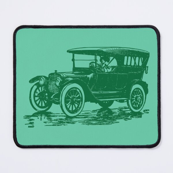 Item preview, Green retro car color art designed and sold by artdragongift 15.