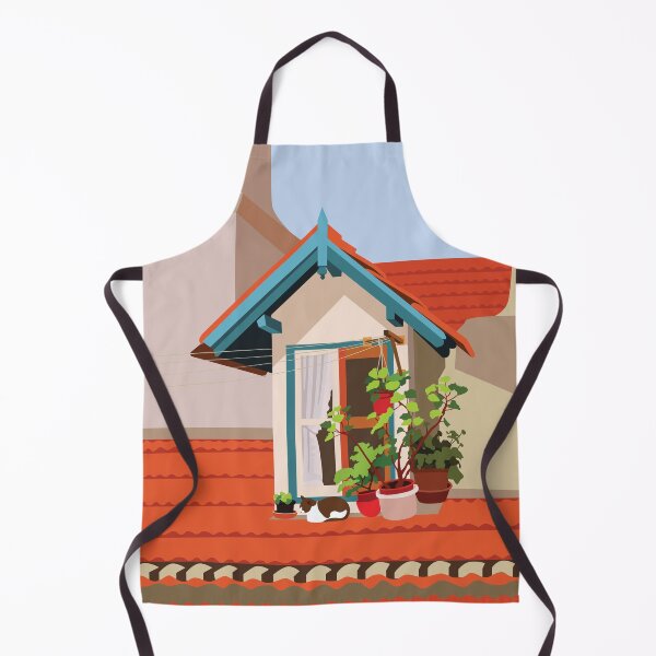Item preview, Happy Cat and Plants by Rooftop Window designed and sold by zykydesigns.