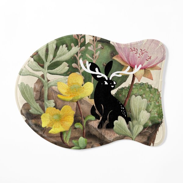 Tiny Jackalope Cat Mat