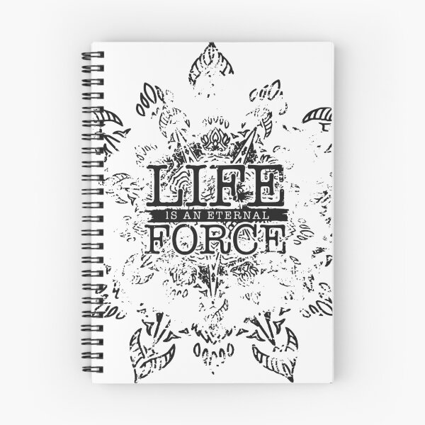 Item preview, Font Design "Life is an Eternal Force" designed and sold by lialemberg.