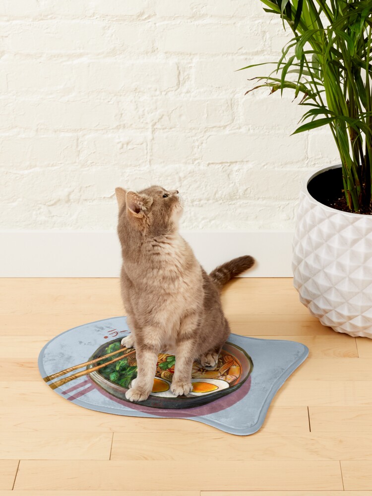 Thumbnail 2 of 5, Pet Mat, Japanses Ramen Noodles Bowl designed and sold by Wieskunde.