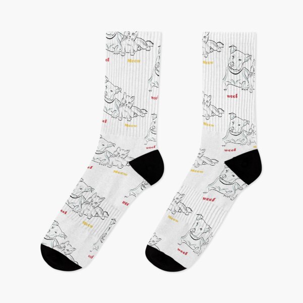 Item preview, Woof And Meow  designed and sold by DigitalChickHub.