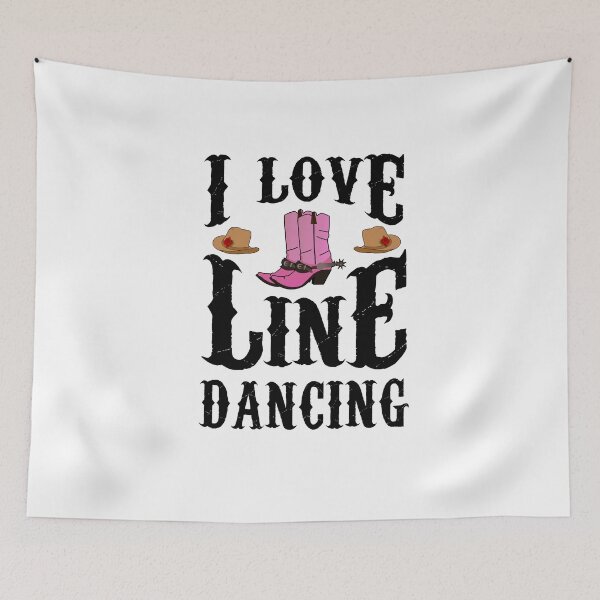 Item preview, I Love Line Dancing designed and sold by theshirtinator.