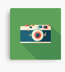 Vintage Film Camera Canvas Print