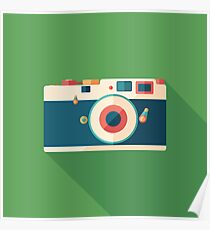 Vintage Film Camera Poster