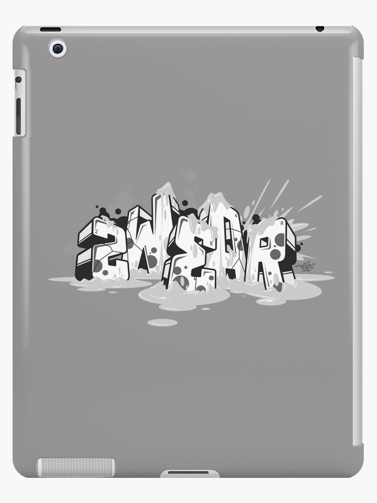 Letter W- Graffiti Street Art Style  iPad Case & Skin for Sale by