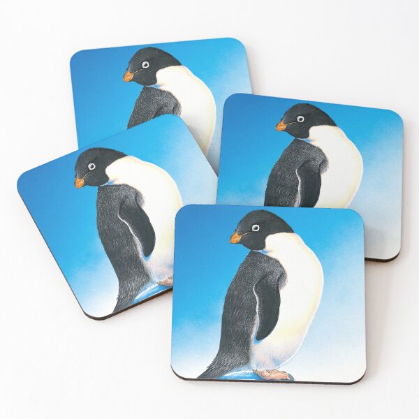 Item preview, Adelie penguin on Gardiner Island, Davis Base, Antarctica designed and sold by Trish Hart.