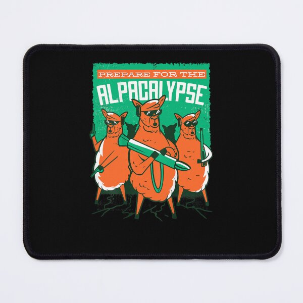 Item preview, Alpacalypse Alpaca Pun Meme Quote designed and sold by TARABENNIE01.