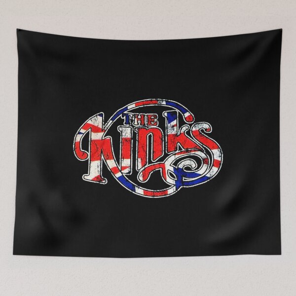 Item preview, The Kinks English Rock Band Flag Art designed and sold by CharleneToy.
