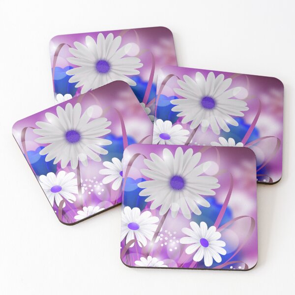 Item preview, Wedding Flowers Art White & Blue  designed and sold by Tshirtstory.