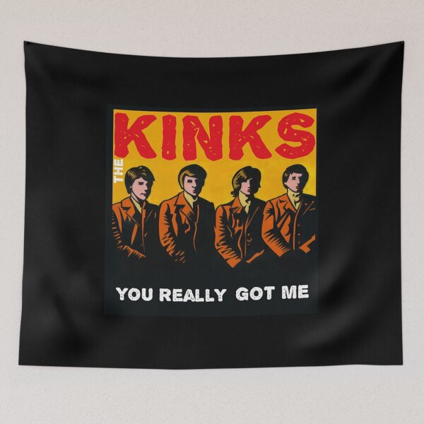 Item preview, The Kinks English Rock Band Gift Fan designed and sold by CharleneToy.