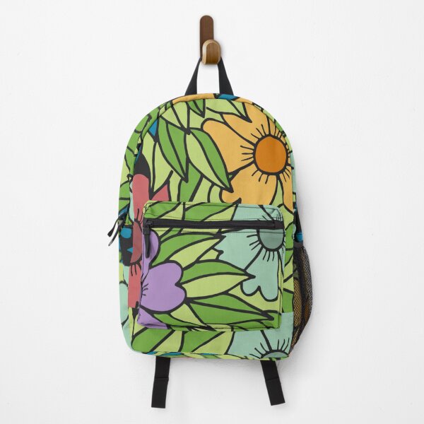 Item preview, Colorful Flowers Floral Background designed and sold by DigitalChickHub.