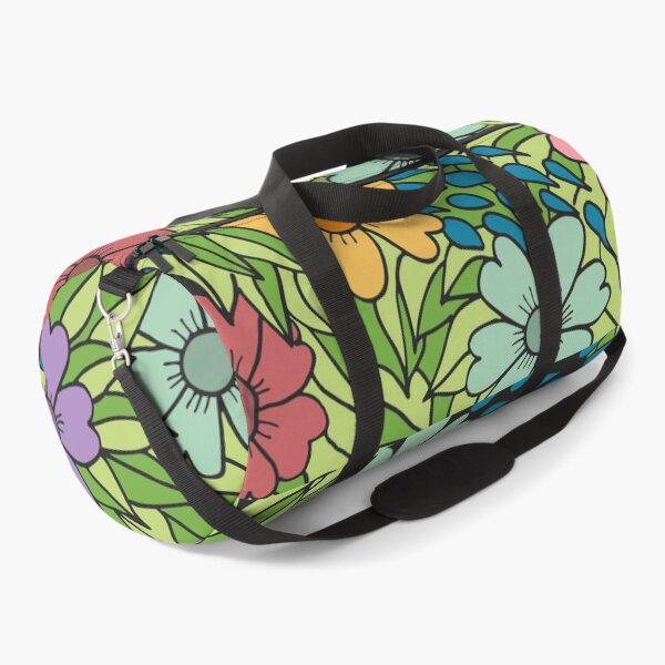Item preview, Colorful Flowers Floral Background designed and sold by DigitalChickHub.