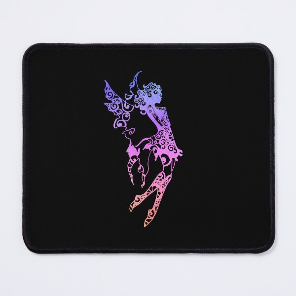 Item preview, Fairy like Tinkerbell Colorful Fairytale Fairytail Papercut Mandala Art designed and sold by hign.