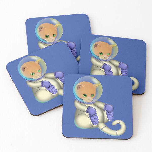Item preview, Astro Cat in Space designed and sold by EdKid.