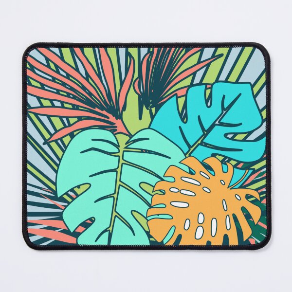 Item preview, Tropical Leaves blue designed and sold by susycosta.