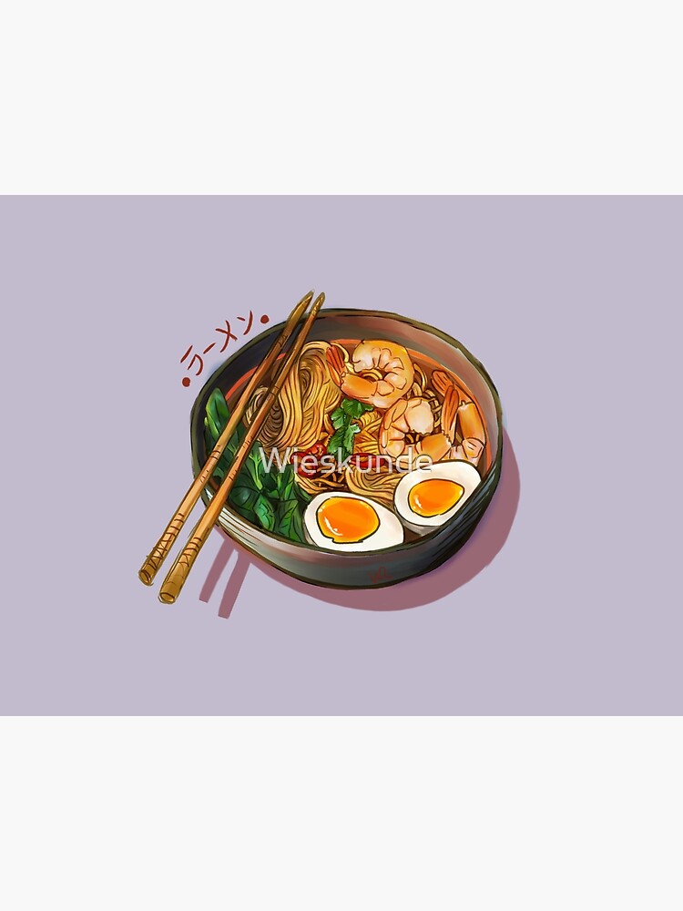 Japanses Ramen Noodles Bowl by Wieskunde