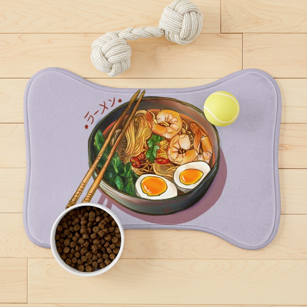Japanses Ramen Noodles Bowl Pet Mat
